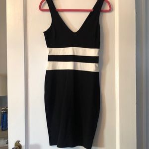 Guess Midi Striped Dress